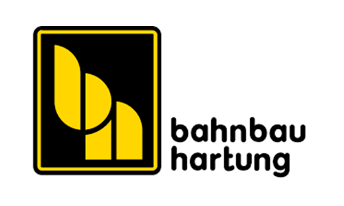 Logotipo referencia Bahnbau Hartung